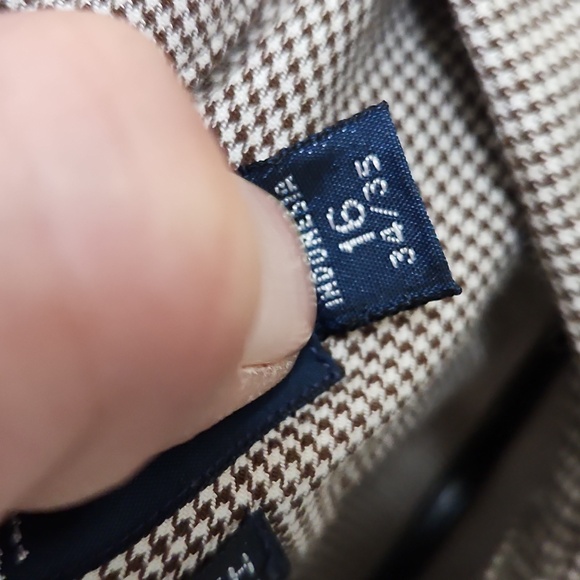 POLO BY RALPH LAUREN HOUNDSTOOTH YARMOUTH SHIRT - Picture 4 of 5